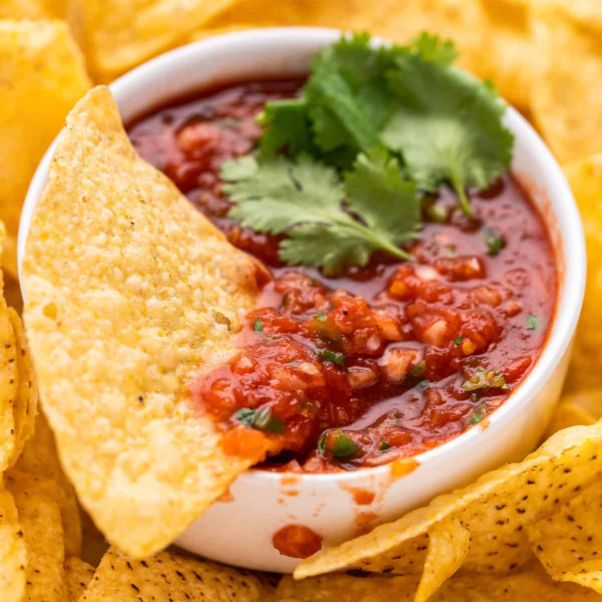 Homemade Medium Salsa
